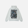 Chic Graffiti Graphic Urban Beat Sweatshirt