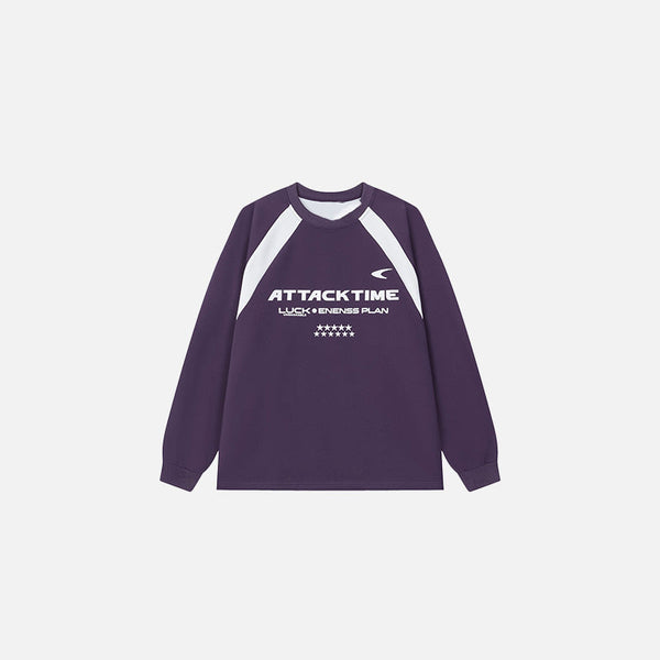 Infinite Rush Graphic Sweatshirt alternatif görünüm