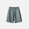 Brushstroke Denim Shorts