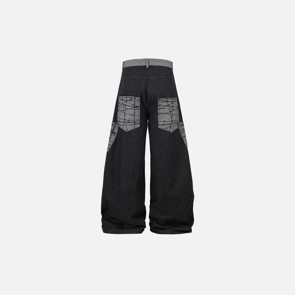 Heritage Faded Bell Leg Denim Utility Denim alternatif görünüm