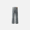Faded Button-Fly Denim