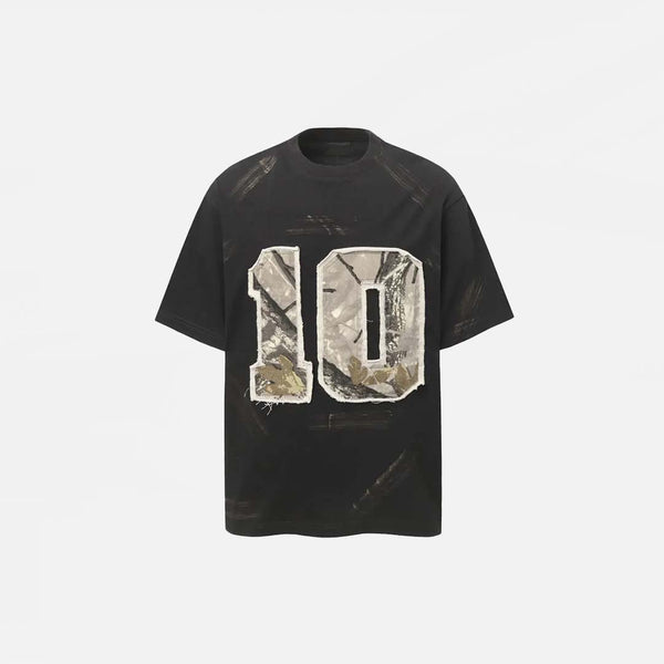 Time-Worn Grit-Style Patch T-Shirt alternatif görünüm