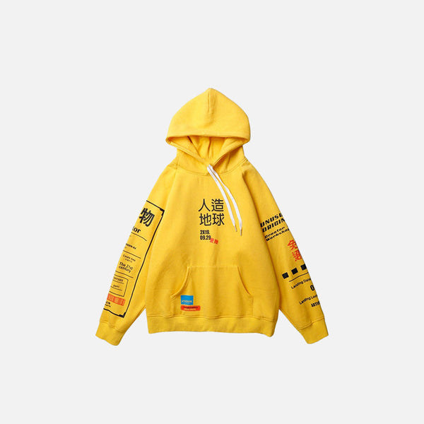 Tokyo Letter Print Sweatshirt