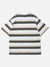 Senseless Line-Pattern T-Shirt