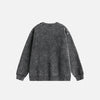 Solid Patch Detail Sweatshirt