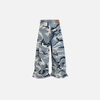 Chic Woodland Relaxed Bell Leg Denim