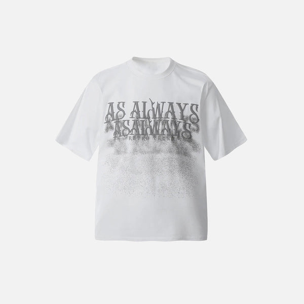 Always Illustrated print T-Shirt alternatif görünüm