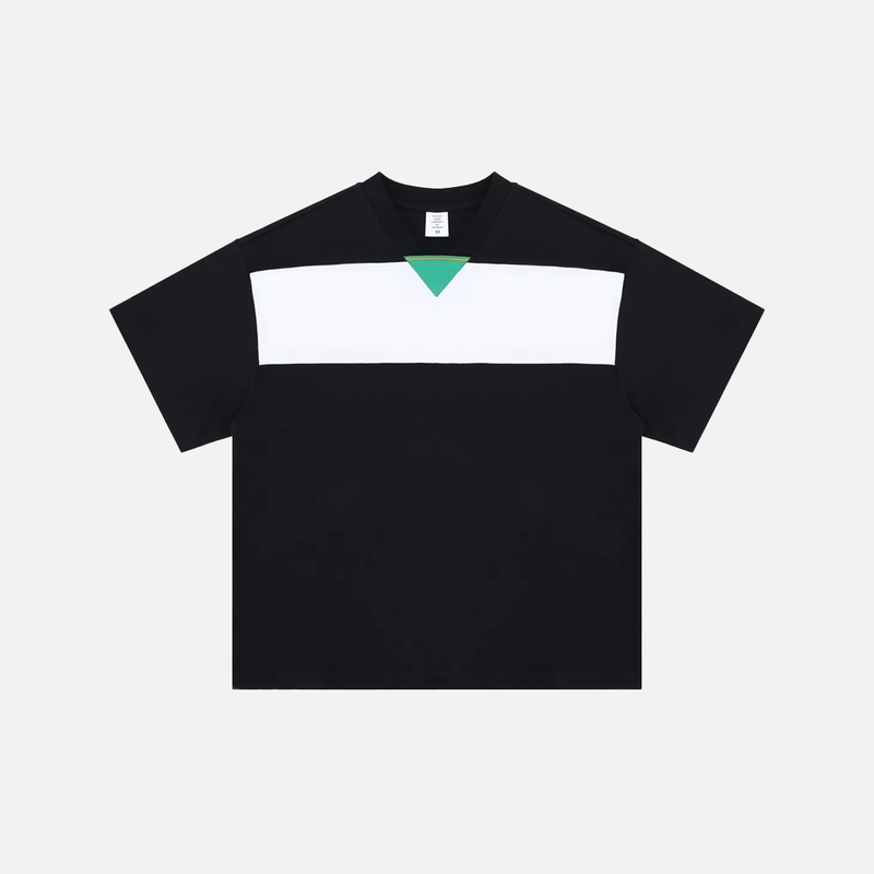 Comfortable On-Point V-Neck Hip Hop Big-Silhouette T-Shirt
