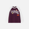 Ventilated Revival Four-Paw Print Raglan Long Sleeve T-Shirt