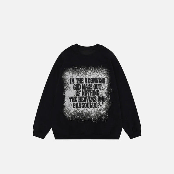 Pearly Gate Graphic Sweatshirt alternatif görünüm