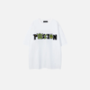 Turn-Of-Era Thread-Work Cartoon Short Sleeve Hip Hop T-Shirt