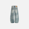 Heritage Rinse Blue Faded Easy Cut Denim