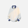 K-Mode Contrast Fold Collar Sweatshirt