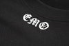Frosted Dark-Craft Letter Sleeveless Crewneck T-Shirt