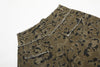 Leopar Desenli Şort, yan görünüm — Navra Wear