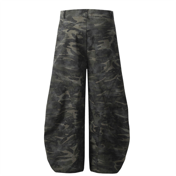 Camo Curve Casual Trousers alternatif görünüm