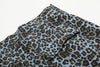 Wild Print Flare Leg Street Pants