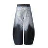 Bold Ombre Batik Pintuck Denim