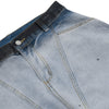 Bold Ombre Batik Pintuck Denim