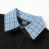 Current Heat-Wave Sport-Collar Personalized Mens T-Shirt