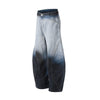 Bold Ombre Batik Pintuck Denim