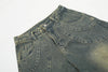 Washed Arc Denim Trousers