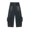 Western Baskılı Pantolon, yakın çekim — Navra Wear
