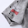 Washed-Out Heartland Style Patterned Short-Sleeve T-Shirt