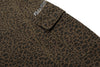 Wide Leg Leopar Desenli Şort, kombin görünüm — Navra Wear