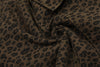 Wide Leg Leopar Desenli Şort, detay görünüm — Navra Wear