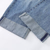 Easy Cut White Bell Leg Denim
