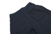Bol Kesim Çizgili Pantolon, önden görünüm — Navra Wear