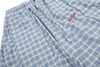Wide Leg Ekose Pantolon, yakın çekim — Navra Wear