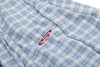 Wide Leg Ekose Pantolon, kombin görünüm — Navra Wear