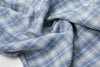 Wide Leg Ekose Pantolon, arka görünüm — Navra Wear