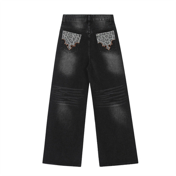Modern Relaxed Style Decorative Relaxed Denim alternatif görünüm