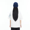Baseball Stitch Embroidered Collar Top