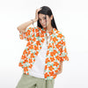 Tropical Bloom Trendy Short Sleeve Top