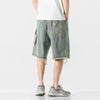 Easy Grain Straight Denim Shorts