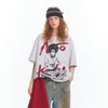 Colorful Character Print Relaxed Fit T-Shirt