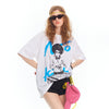 Colorful Character Print Relaxed Fit T-Shirt