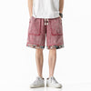 Throwback Rinse Denim Shorts
