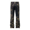 Big Horn Woodland Spliced Zipper Denim