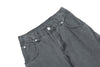 Vintage Yıkanmış Düz Kesim Jean Pantolon, kombin görünüm — Navra Wear