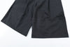 Wide Leg Jean Şort, detay görünüm — Navra Wear