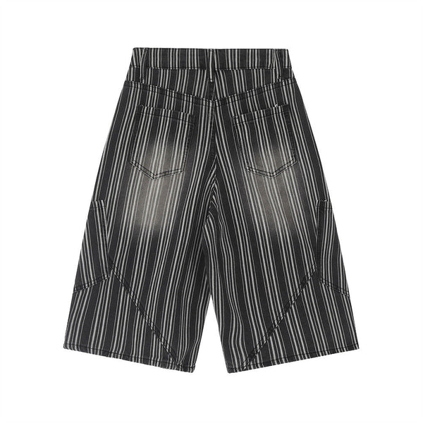 Tactical Denim Pocket Shorts alternatif görünüm