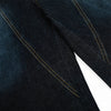 Double Layer Dye Denim Shorts