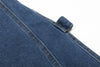 Wide Leg Şort, arka görünüm — Navra Wear
