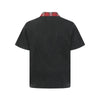 Off-Duty Plaid Bright-Days Half-Zip Sport-Collar T-Shirt