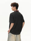 Off-Duty Plaid Bright-Days Half-Zip Sport-Collar T-Shirt